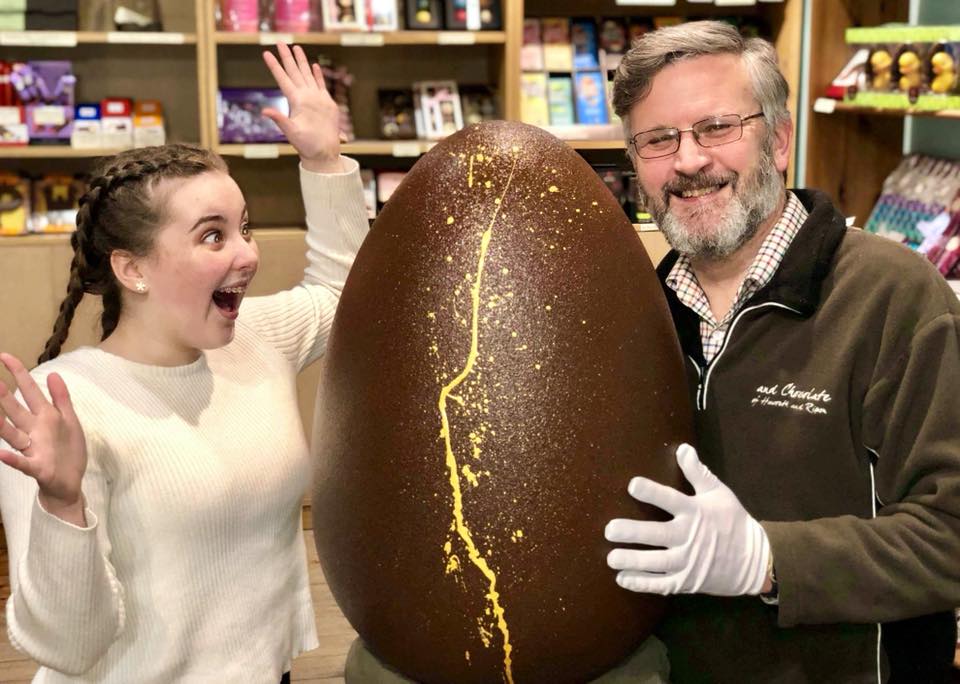 Enormous Easter Egg auction