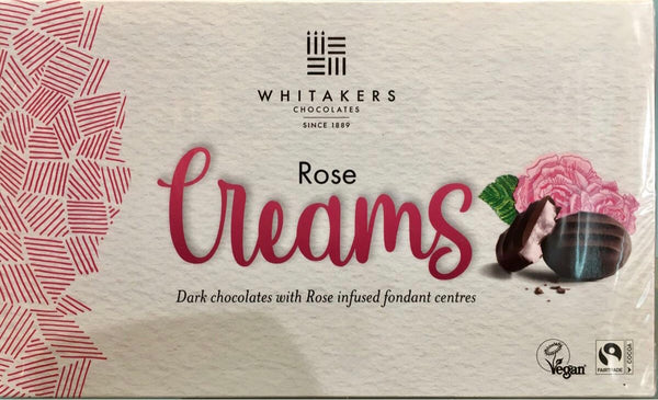 Whitakers rose chocolate creams