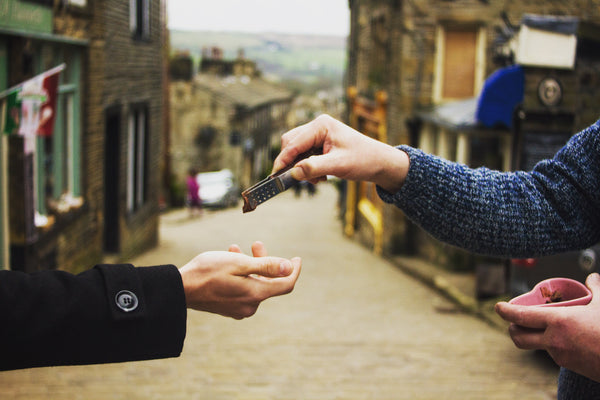 Salted Toffee and Coconut Oil truffles 100g
