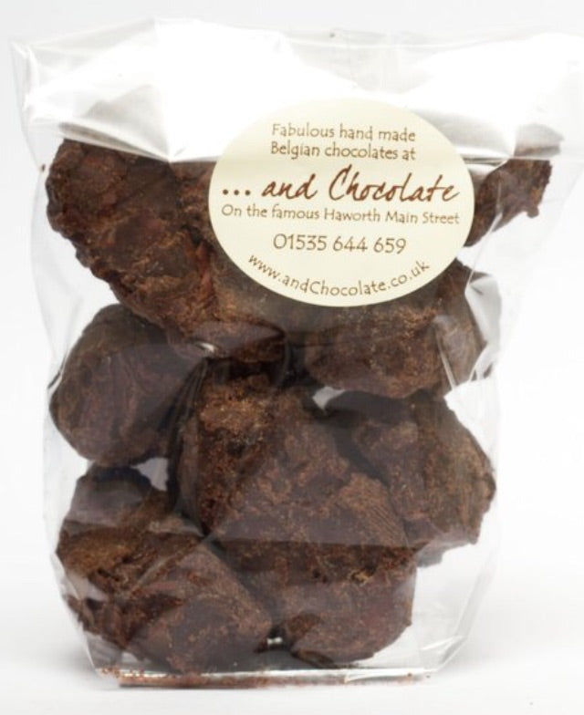 Dark chocolate truffles