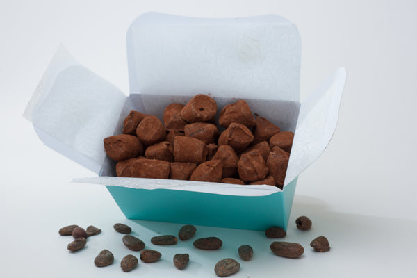 Box of Salted Toffee and Coconut Oil truffles 350g