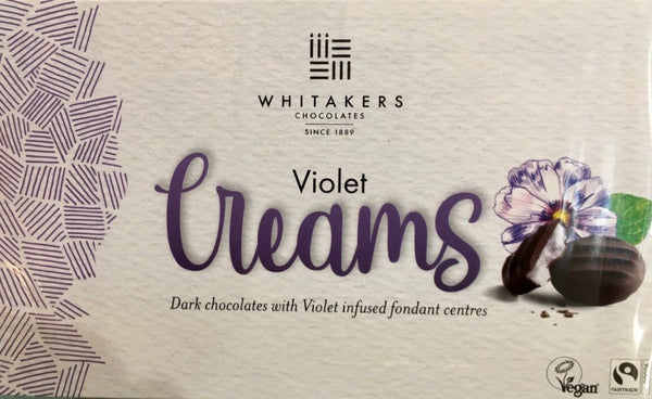 Whitakers violet chocolate creams