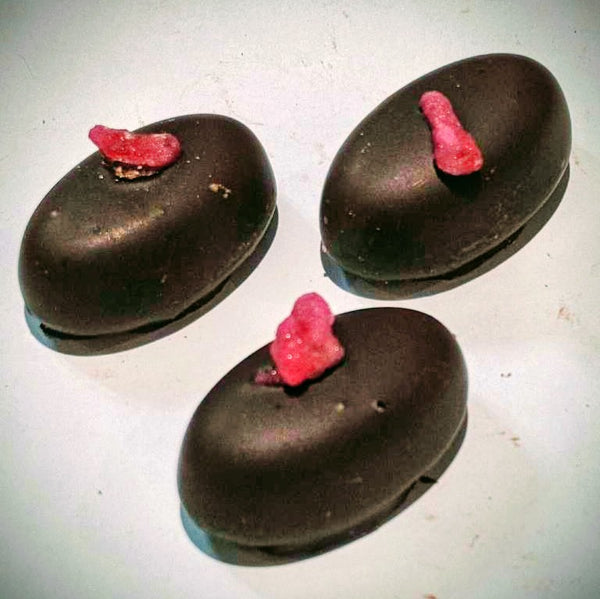 Rose fondant creams