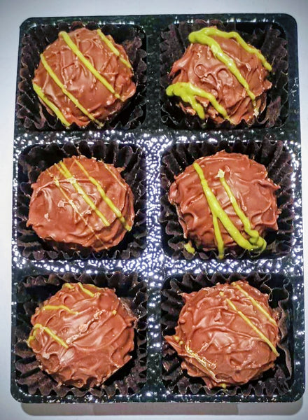 Pistachio flavour creams