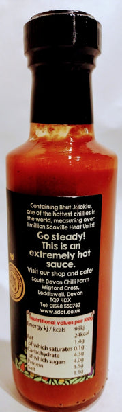 Extreme Bhut Jolokia Chilli sauce 🌶️🌶️🌶️🌶️🌶️