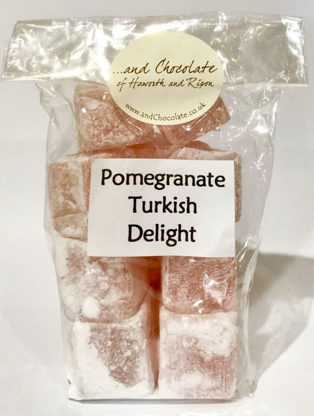 Pomegrate Turkish delight